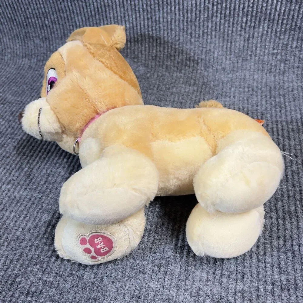 Build A Bear 12” Plush Paw Patrol Skye Girl Brown Dog Stuffed Animal Embroidered